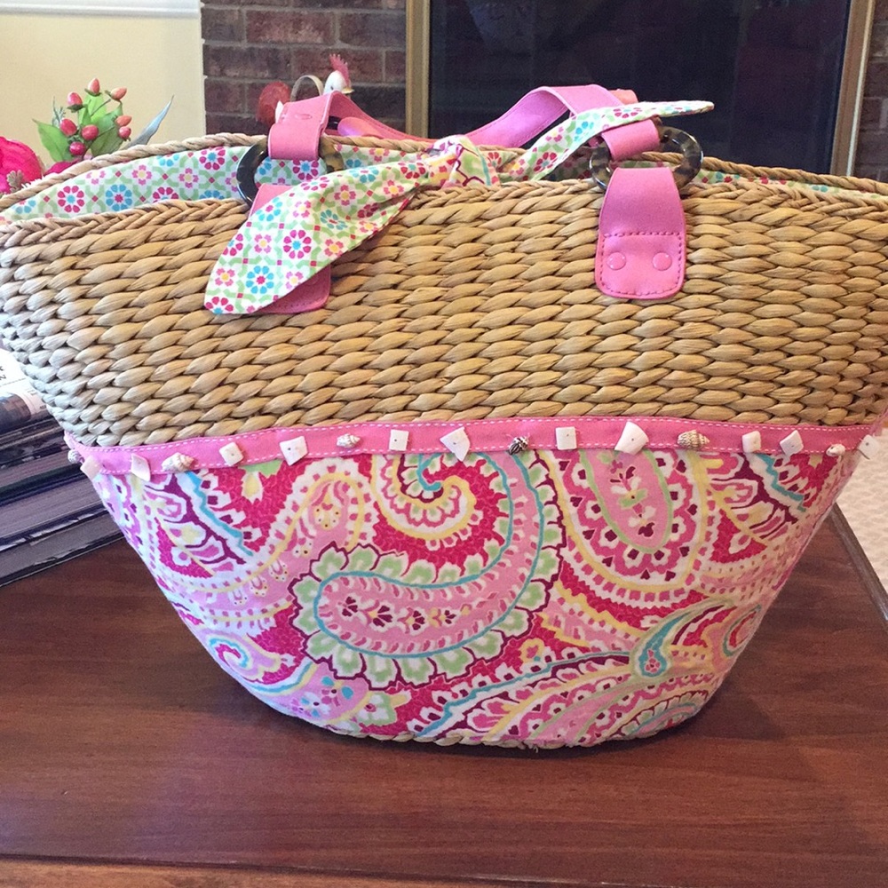 Vera Bradley Pink Paisley Tote